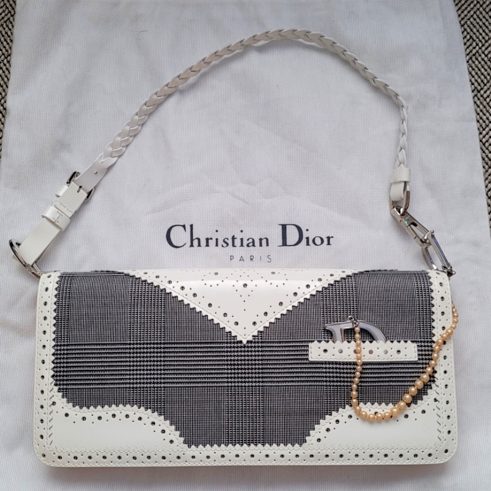 100% Authentic Vintage Dior D'Trick Shoulder Bag